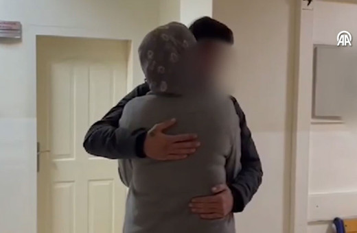 İkna sonucu teslim olan terörist Şırnak'ta ailesiyle buluşturuldu