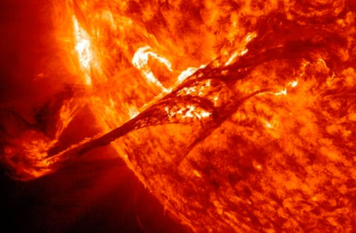 Son 6 yılın en şiddetli Güneş patlaması! Hiroşima'ya atılan atom bombasının 40 katı