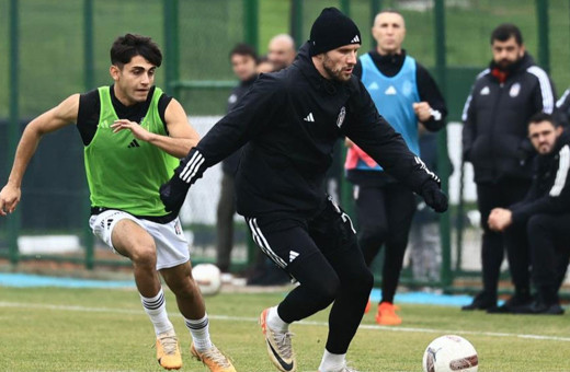 Beşiktaş, Kasımpaşa maçının hazırlıklarını sürdürdü