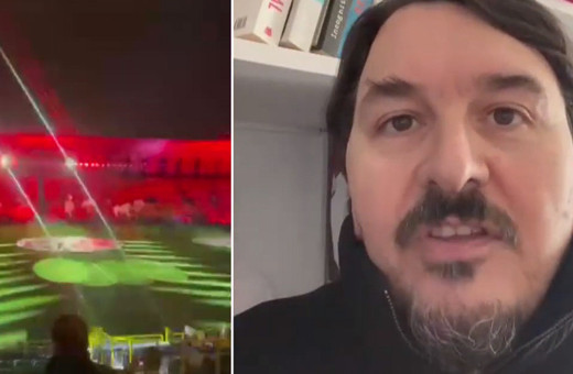 Süper Kupa Finali krizinden hemen öncesi! Prova görüntüleri ortaya çıktı: İstiklal Marşı, Türk Bayrağı ve Atatürk resmi sahada