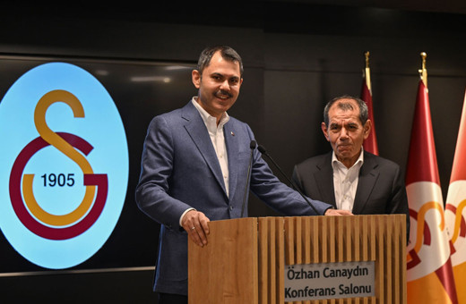 Murat Kurum Galatasaray'da! Dursun Özbek 'İstanbul için büyük bir şans' dedi