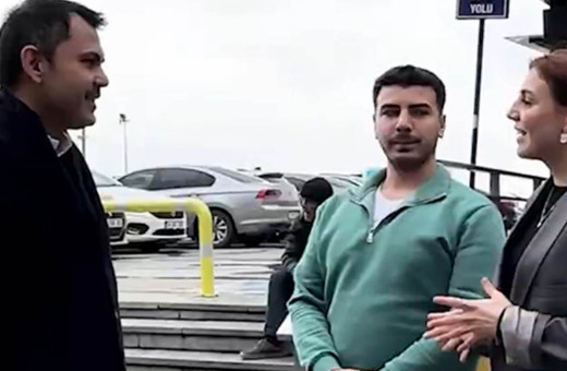 AK Parti İBB adayı Murat Kurum sokağa indi