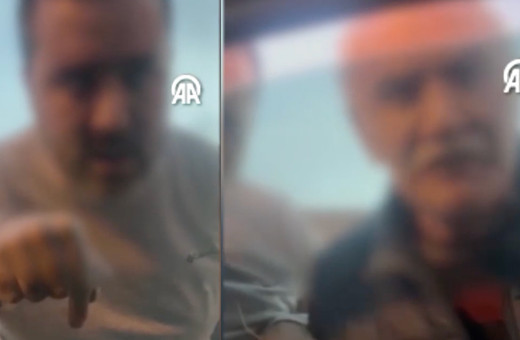 Aracın önünü kesip yumrukladı! İçindeki çocuğa küfürler yağdırdı