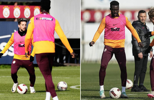 Galatasaray, Gaziantep FK maçının hazırlıklarını sürdürdü