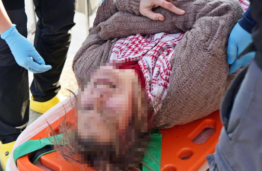 20 metrelik falezlerden düşen genç kadının çığlıkları limanı inletti