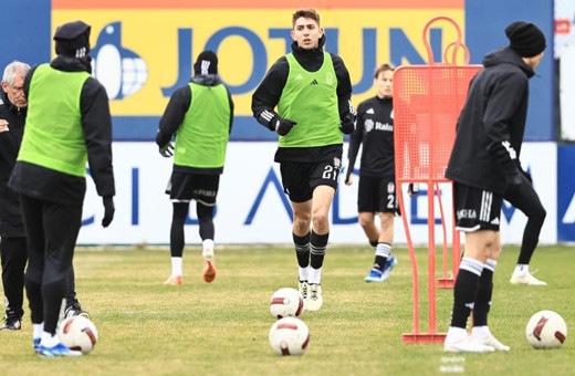 Beşiktaş'ta Trabzonspor maçı hazırlıkları sürüyor
