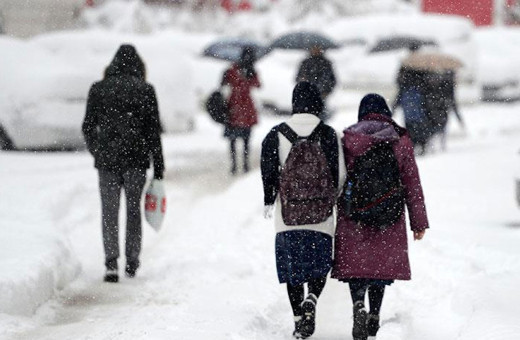 Eğitime kar engeli! Hamile ve engelli kamu personeli de izinli sayılacak