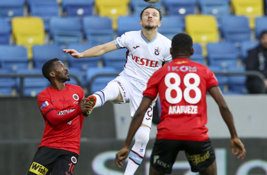 Trabzonspor Gençlerbirliği'ni mağlup ederek çeyrek finale yükseldi