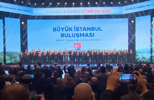 Ekrem İmamoğlu, CHP'nin İstanbul adaylarını protestolar eşliğinde tanıttı! İşte CHP'nin İstanbul adayları....