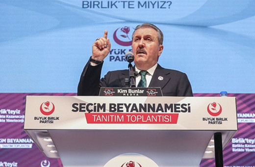 Seçim sloganı benzer çıktı iki parti karşı karşıya BBP lideri Destici CHP'yi uyardı