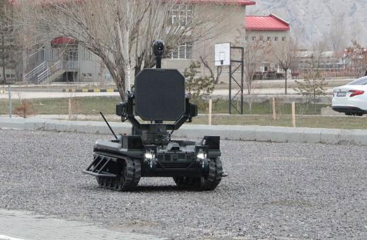 Ağrı’da, ASELSAN’ın geliştirdiği insansız kara aracı “Aslan” tanıtıldı