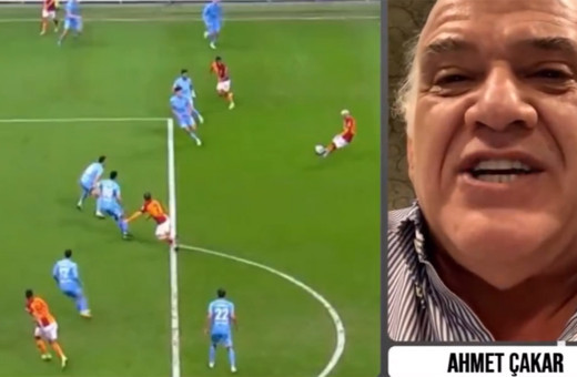 Ahmet Çakar Galatasaray maçı sonrası canlı yayında küfretti! 'Ortada çok büyük bir O...Ç var'