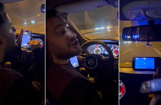 İstanbul'da "taksimetreyi neden açmadın" kavgası! Müşterileri otoyolda indirmek istedi, kaydı görünce vazgeçti