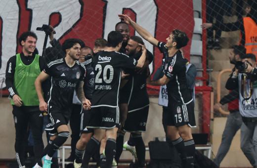 Konyaspor'u mağlup eden Beşiktaş, Türkiye Kupası'nda yarı finalde