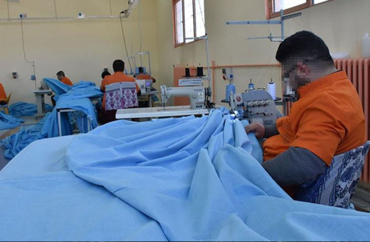 Cezaevlerinde mesleki eğitimlerle 2 yılda 4 bini aşkın tutuklu ve hükümlüye belge verildi