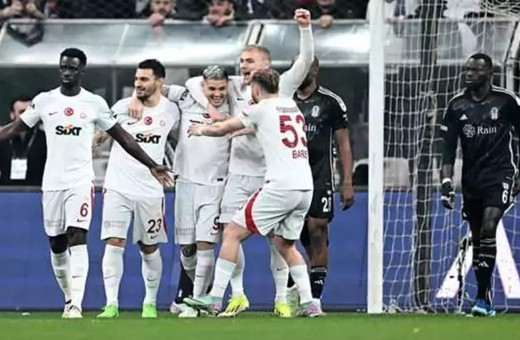 Galatasaray'dan derbide tarihi gol!