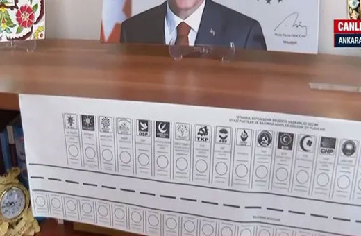 İşte 31 Mart'taki oy pusulası! Neredeyse 1 metre boyunda