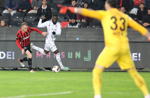 Beşiktaş, deplasmanda Gaziantep FK'ye 2-0 mağlup oldu