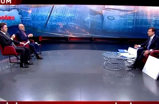 Para sayma görüntüleri canlı yayında İmamoğlu'na soruldu