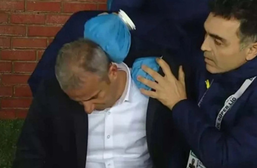 Trabzonspor'da İsmail Kartal’ın başına yabancı madde atıldı