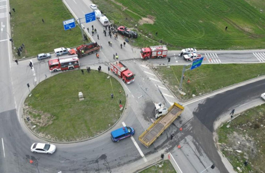 5 kişi hayatını kaybetmişti! Feci kazanın güvenlik kamerası görüntüleri ortaya çıktı