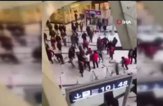 Fransa’da PKK yandaşları havalimanını birbirine kattı