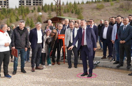 Karabük Üniversitesinde bocce sahası açıldı