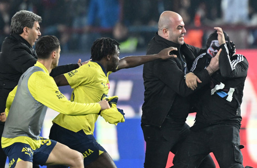 TFF, olaylı Trabzon maçına ilişkin Fenerbahçeli 3 futbolcuyu PFDK'ya sevk etti