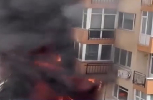 Beşiktaş'taki korkunç yangın böyle başladı