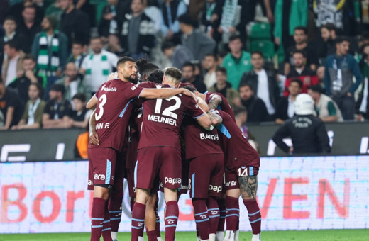 Trabzonspor Konya'dan 3 puanla döndü