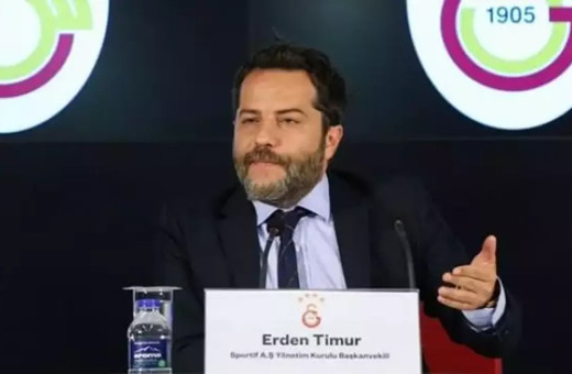 Galatasaray'dan Erden Timur açıklaması