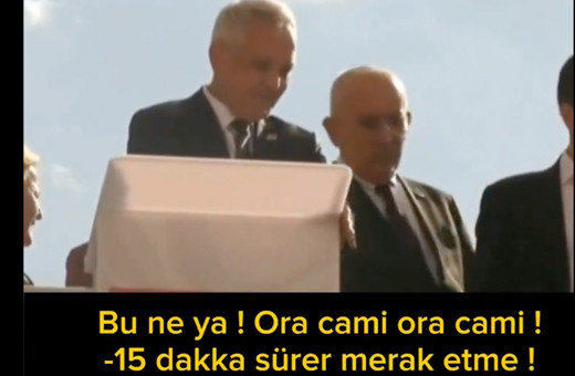 CHP'li Veli Gündüz Şahin'in mazbata töreninde ezan rahatsızlığı!