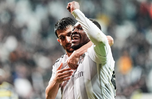 Beşiktaş galibiyet hasretine son verdi
