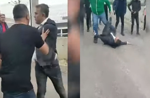 AK Partili meclis üyesinin garip halleri! CHP’li başkanın önünde kendini yere attı