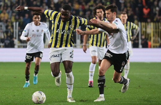 Fenerbahçe sahasında Beşiktaş'ı mağlup etmeyi başardı
