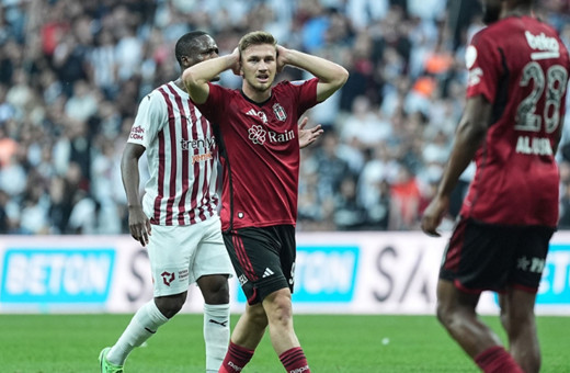 Beşiktaş sahasında Hatayspor'la 2-2 berabere kaldı