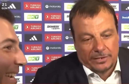 Ergin Ataman'dan muhabire tepki: Kimseden korkma