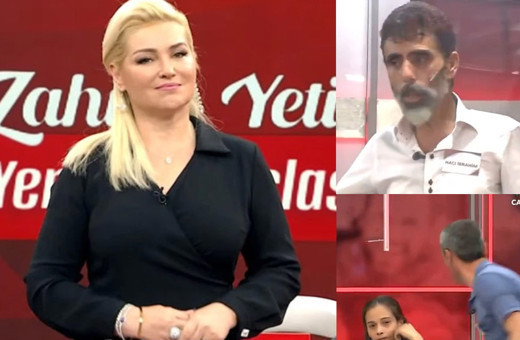 Öfkeli baba canlı yayında kızını dövdü! Zahide Yetiş tepki gösterip babayı stüdyodan kovdu
