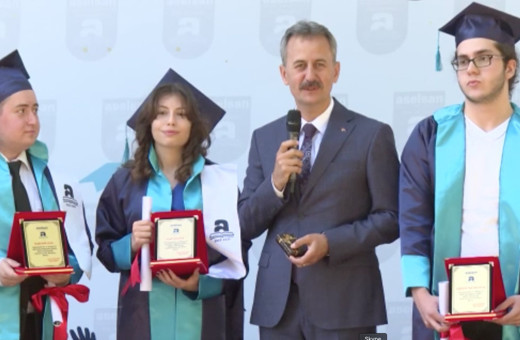 ASELSAN Mesleki ve Teknik Anadolu Lisesi ilk mezunlarını verdi