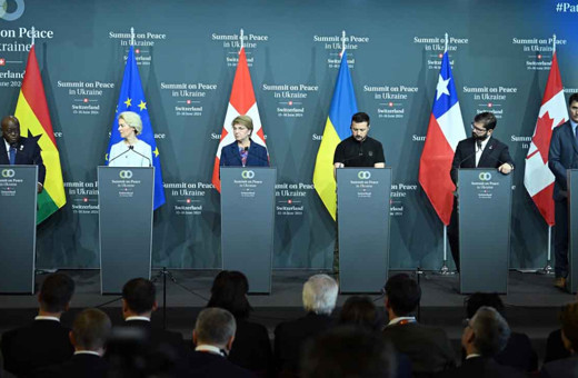 Ukrayna Barış Zirvesi'nde ortak bildiri: 80 onay 16 çekimser