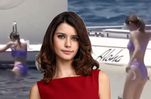 Beren Saat'i görüntüleyen muhabir 'ben bu Beren'i yerim' dedi, kanal harekete geçti