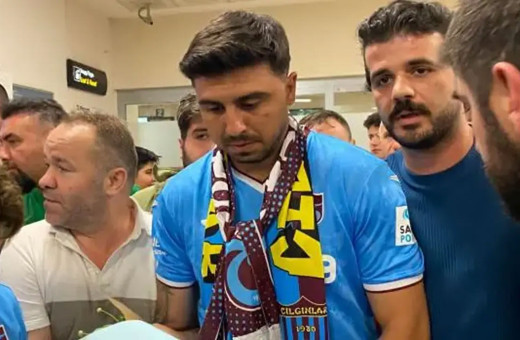 Trabzonspor’un transfer ettiği Ozan Tufan, Trabzon’a geldi