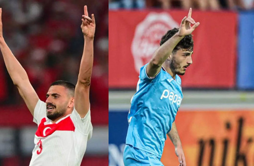 Trabzonsporlu Cihan Çanak'tan Avrupa maçında Merih Demiral'a selam!