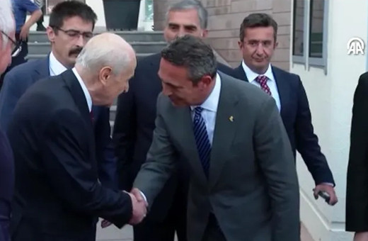 MHP Genel Başkanı Bahçeli, Ali Koç ile görüştü