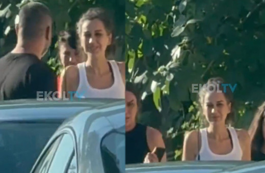 Dün tahliye olan Dilan Polat ilk kez dışarıya çıktı