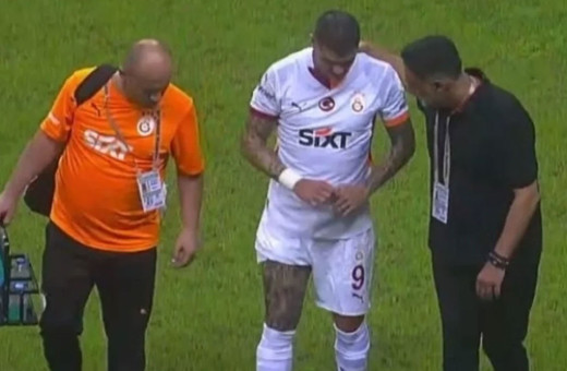 Galatasaray'da Mauro Icardi sakatlandı