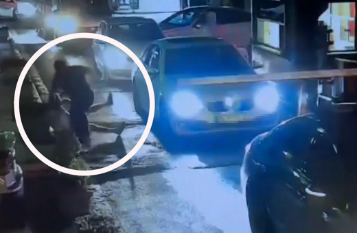 Yargıtay Cumhuriyet Savcısı Necip Cem İşçimen'e saldırı anı kameraya yansıdı