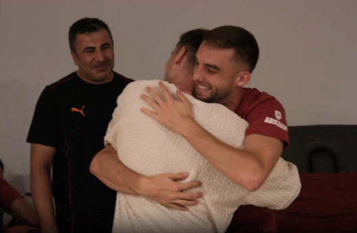 Kerem Aktürkoğlu Galatasaray'a veda etti