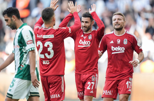 Beşiktaş evinde Konyaspor'u devirdi