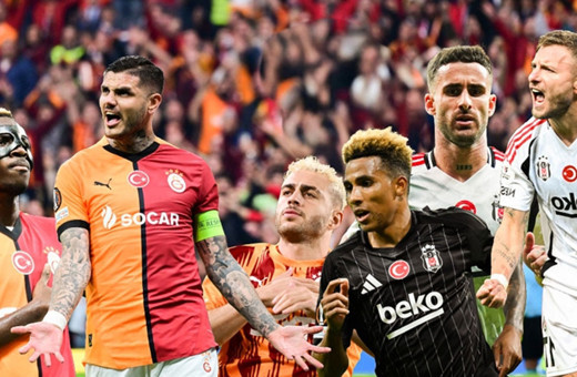 Galatasaray-Beşiktaş derbisinde gözler golcülerde olacak